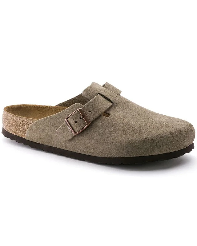 Men's Modern Shoes Boston Soft Footbed Suede Leather (Wide)