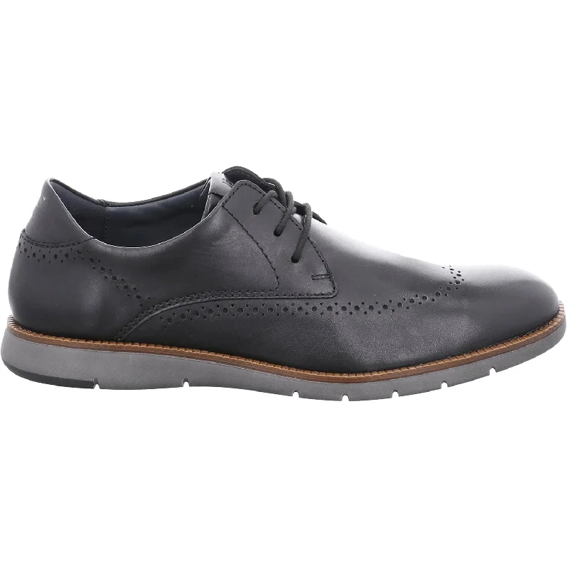 Exclusive Discount On Stylish Shoes Men's Josef Seibel Tyler 33 Black Leather