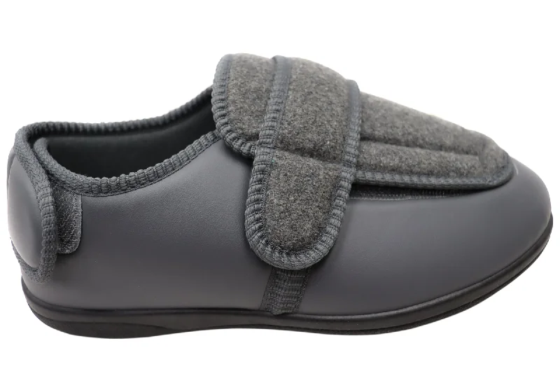Men's Seamless Design Shoes Homyped Mens Arnold Outdoor Adjustable Strap Extra Extra Wide Slippers Men's Seamless Design Shoes Homyped Mens Arnold Outdoor Adjustable Strap Extra Extra Wide Slippers