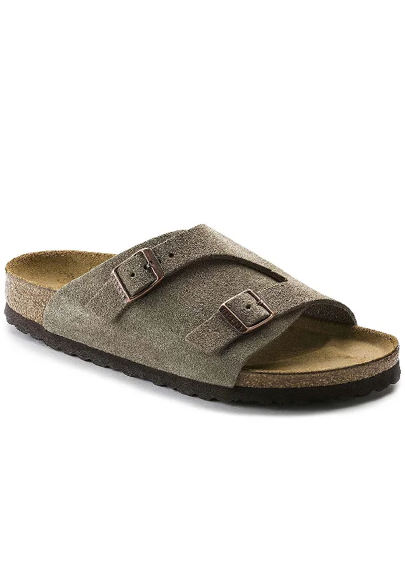 Stylish Shoes For Men Birkenstock Men's Zurich Suede Regular Sandals