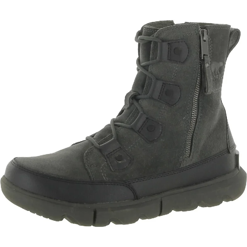 Men's Flexible Shoes Sorel Mens Explorer Suede Lace-Up Hiking Boots