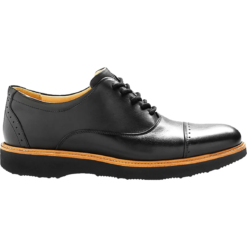 Limited-Time Offer On Premium Shoes Men's Samuel Hubbard Market Cap Black Leather