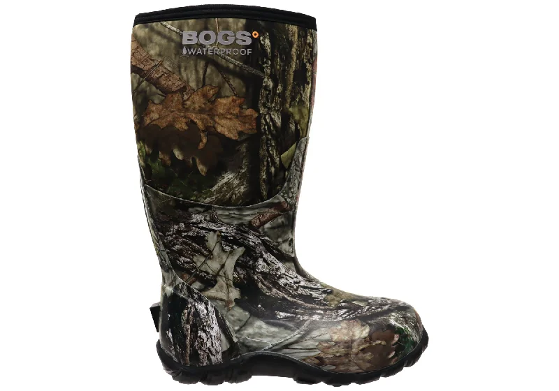 Men's Minimalist Shoes Bogs Mens Classic High Mossy Oak Comfortable Gumboots