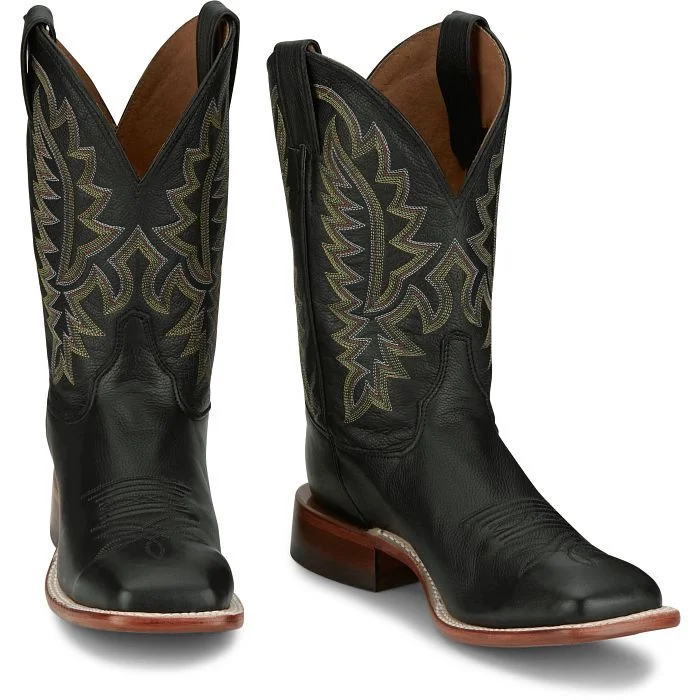 Men's Stylish Shoes Justin Mens Poston Bent Rail Boots Style BR387