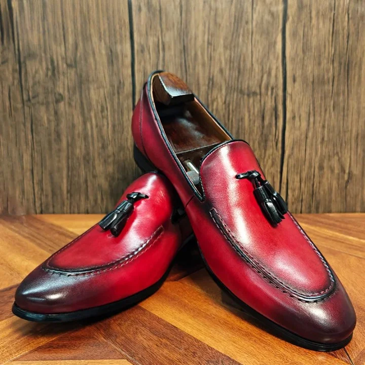 Early Access To Discounted Designer Shoes Men's Luxury Genuine Leather Tassel Slip-on Casual Wedding Office Loafers Early Access To Discounted Designer Shoes Men's Luxury Genuine Leather Tassel Slip-on Casual Wedding Office Loafers