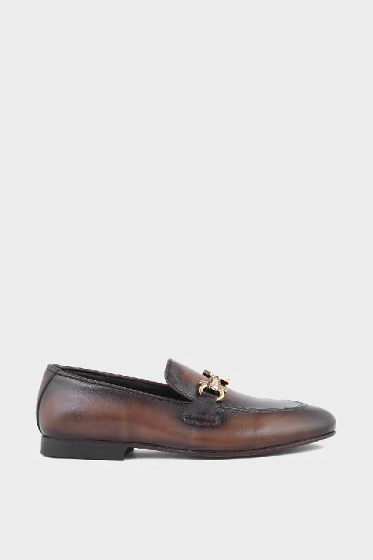 Hot Deals On Casual Shoes Men Formal Loafers MF7007-Brown