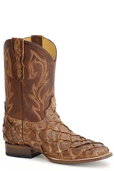 Men's All-Day Wear Boots Stetson Mens Predator Pirarucu Boots Style 12-020-8819-3800