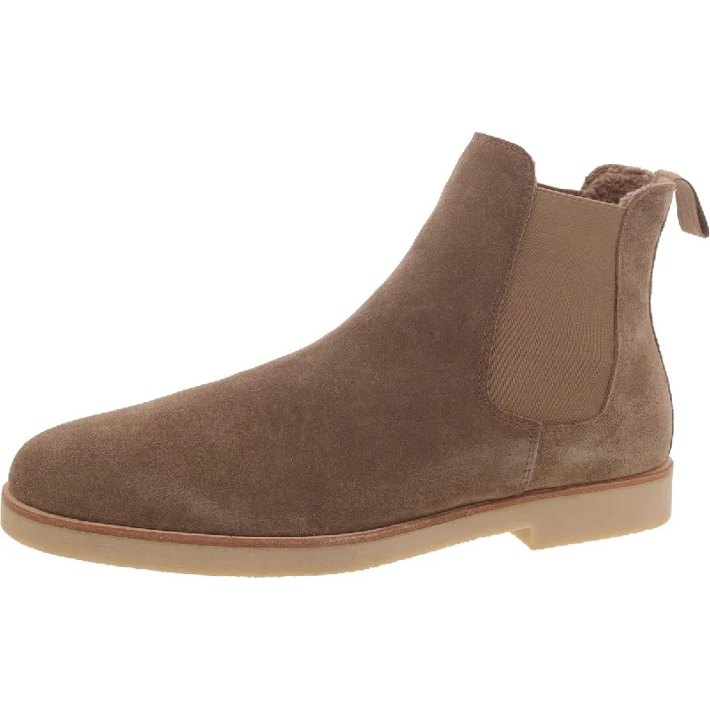 Men's Shock-Absorbing Shoes Steve Madden Mens Wilshire-S Suede Faux Fur Lined Chelsea Boots Men's Shock-Absorbing Shoes Steve Madden Mens Wilshire-S Suede Faux Fur Lined Chelsea Boots