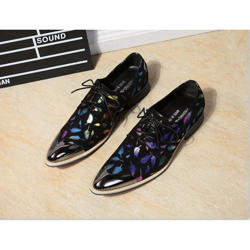 Men's All-Season Boots Men's Italian Fashion Pointed Metal Toe Lace-Up Business Dress Shoes Men's All-Season Boots Men's Italian Fashion Pointed Metal Toe Lace-Up Business Dress Shoes
