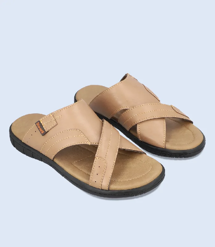 Top-Rated Shoes Now At Special Discounted Prices BM5732-CAMAL-Men Casual Slipper