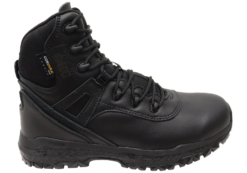 Men's Modern Shoes KingGee Mens N Force Hybrid 6 Inch Black Non Safety Boots