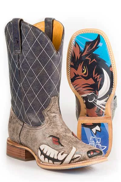 Men's Moisture-Wicking Boots TIN HAUL MENS NOT BOARING WITH ROUGH N' TOUGH SOLE Boots Style 14-020-0007-0202