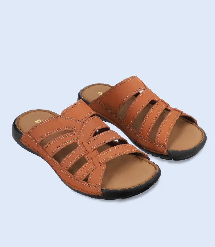 Men's Modern Shoes BM5960-BROWN-Men Slipper