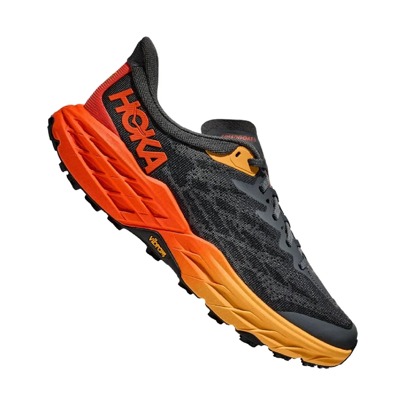 Men's Trendy Boots HOKA Men's Speedgoat 5 - Castlerock/ Flame