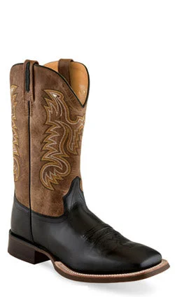 Lightweight Breathable Shoes For Men Old West Mens Square Toe Boots BSM1811