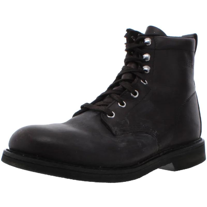Men's Flexible Shoes Work America Mens 6" Farm Leather Oil Resistant Work Boots