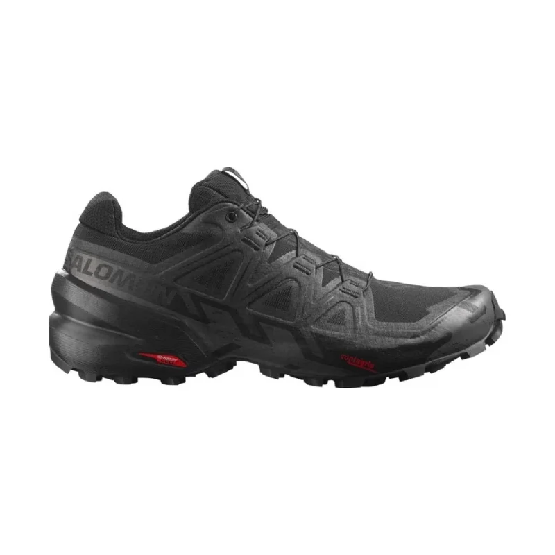 Men's Casual Shoes Salomon Men's Speedcross 6 Trail Running Shoes - Black/Phantom