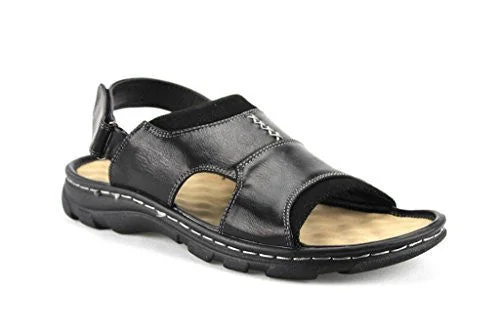 Men's Shock-Resistant Boots Rocus Men's JF5-45 Comfort Open Toe Sandals Shoes