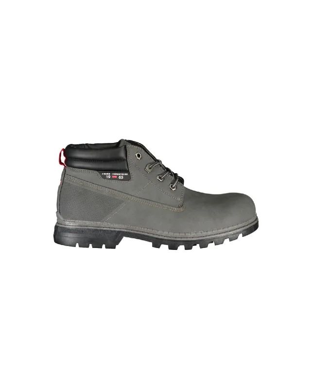 Men's Casual Shoes Carrera Lace-Up Boot with Contrast Details and Logo