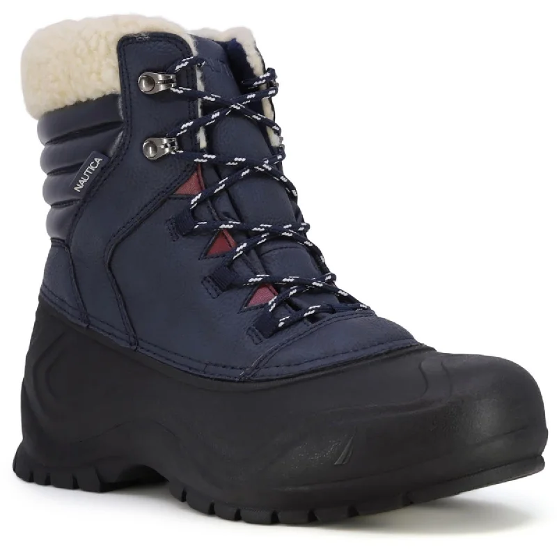 Men's Cushioned Boots Nautica Mens Lace Up Winter Winter & Snow Boots