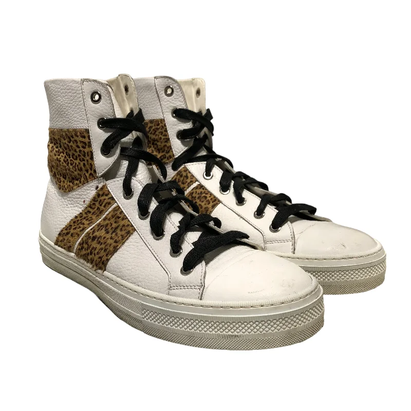 Men's Lightweight Shoes AMIRI/Hi-Sneakers/EU 44/Stripe/WHT/