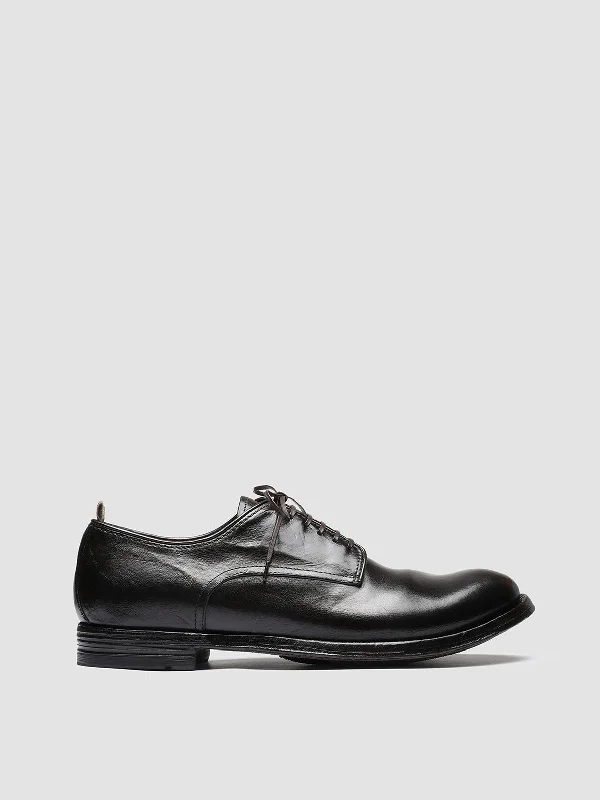 Men's Elegant Shoes ANATOMIA 012 - Brown Leather Derby Shoes