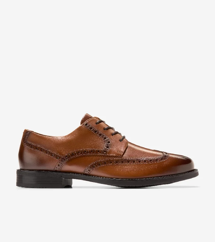 Men's Odor-Resistant Shoes Men's Bedford Wingtip Oxford
