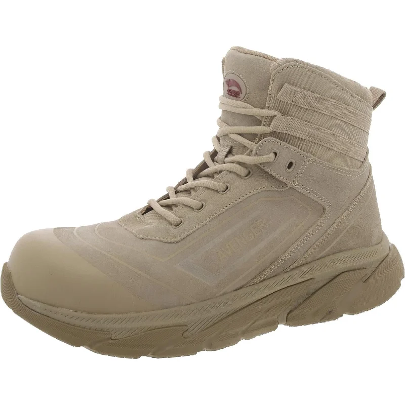 Men's Moisture-Wicking Shoes Avenger Mens K4 Mid CT Suede Composite Toe Work & Safety Boots Men's Moisture-Wicking Shoes Avenger Mens K4 Mid CT Suede Composite Toe Work & Safety Boots