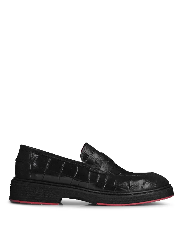 Men's Casual Shoes Condor Black Croco