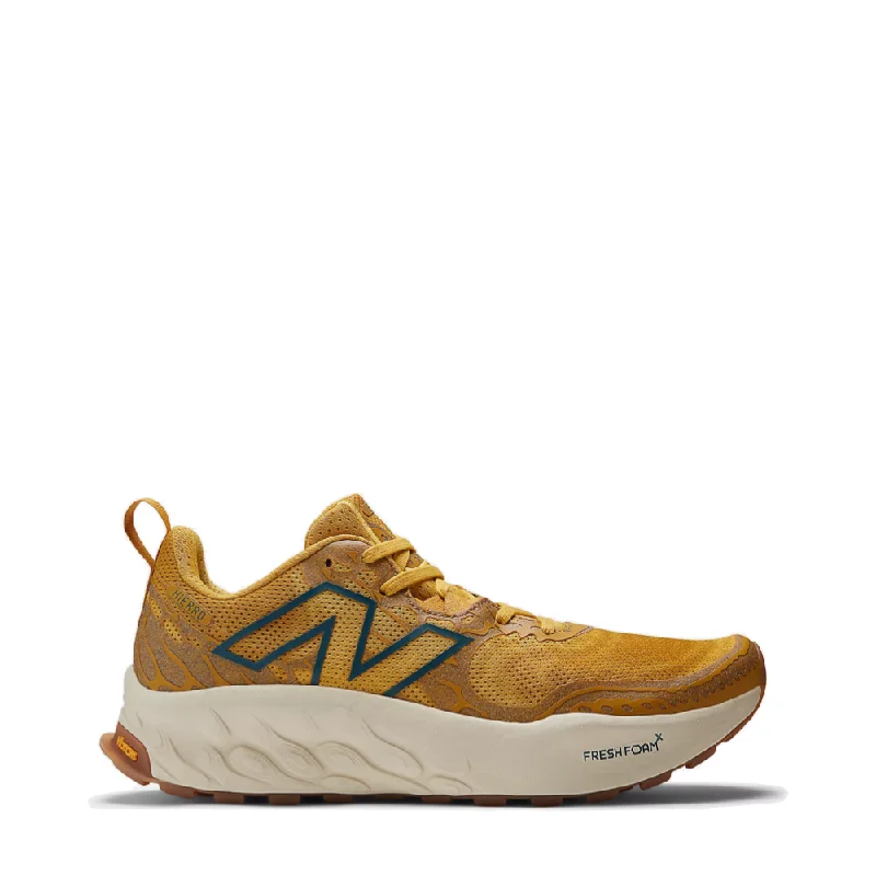 Men's Reinforced Sole Boots New Balance Men's Fresh Foam X Hierro v8 Sneaker in Butterscotch with Ginger Lemon and Deep Sea Men's Reinforced Sole Boots New Balance Men's Fresh Foam X Hierro v8 Sneaker in Butterscotch with Ginger Lemon and Deep Sea