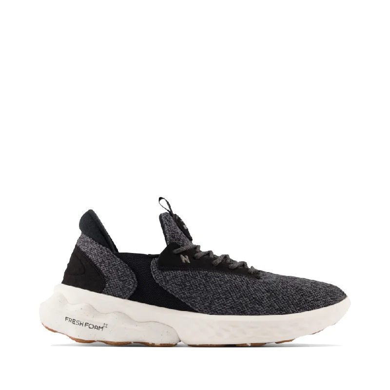 Men's Energy-Return Shoes New Balance Men's Fresh Foam Roav Elite V1 Sneaker in Black Sea Salt Men's Energy-Return Shoes New Balance Men's Fresh Foam Roav Elite V1 Sneaker in Black Sea Salt