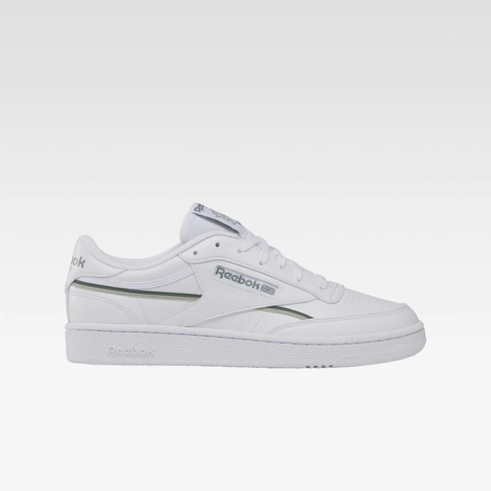 Men's Temperature-Regulating Shoes Club C 85 Vegan (White + Vingre + Tregre)
