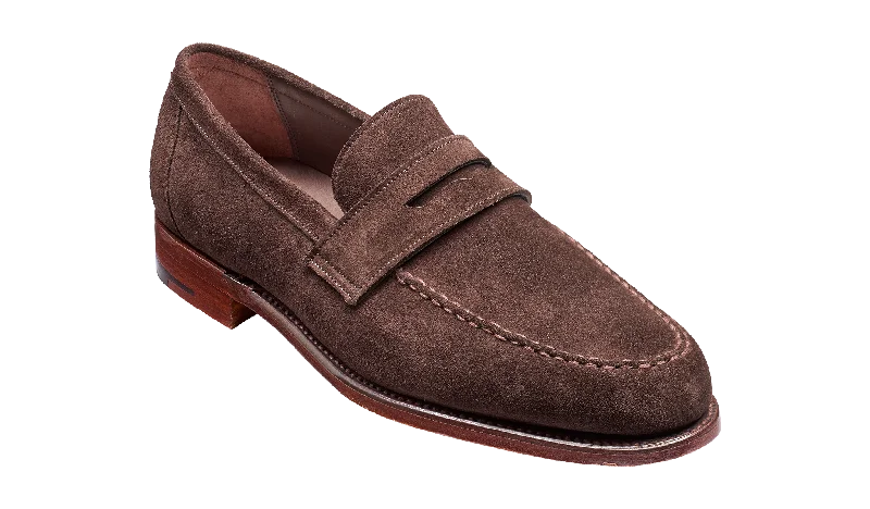 Men's Shock-Absorbing Shoes Jevington - Bitter Choc Suede