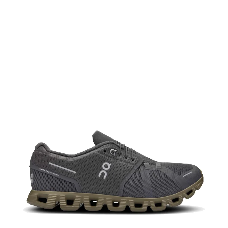 Men's Handcrafted Shoes On Men's Cloud 5 Sneaker in Eclipse/Grove