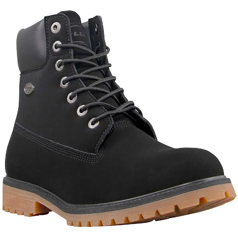 Men's Handcrafted Boots Lugz Mens Convoy W Faux Fur Ankle Boots