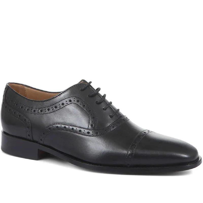 Men's Odor-Resistant Boots Joseph Leather Oxford Semi-Brogues - JOSEPH / 318 900
