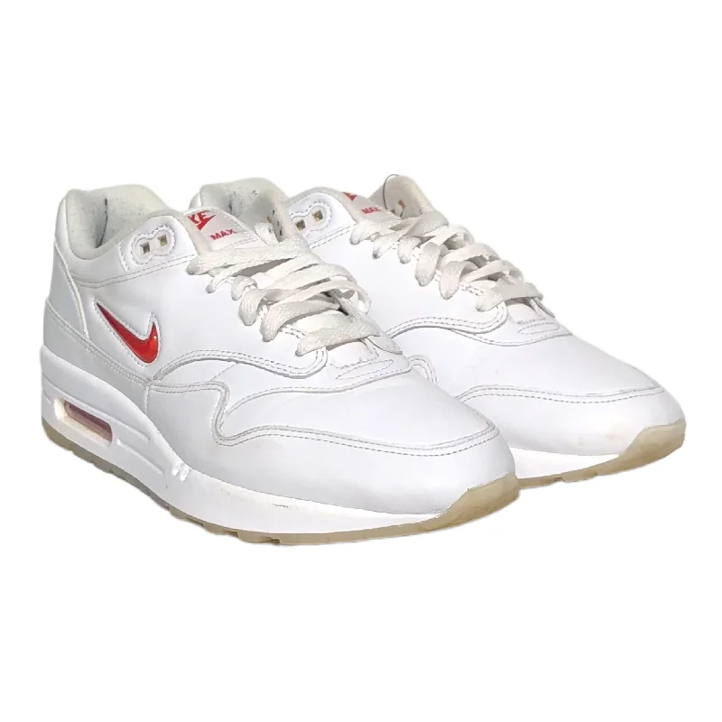 Men's Comfortable Shoes NIKE/Low-Sneakers/US 8.5/Leather/WHT/Men's Nike Air Max 1 Premium Men's Comfortable Shoes NIKE/Low-Sneakers/US 8.5/Leather/WHT/Men's Nike Air Max 1 Premium