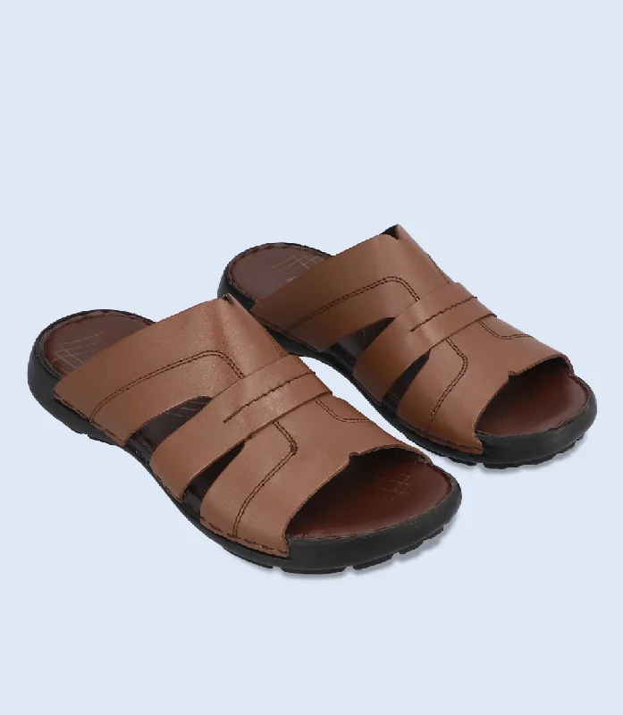Men's Adaptive Fit Shoes BM5831-COFFEE-Men Slipper