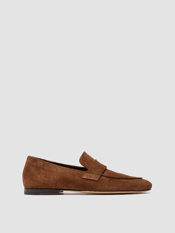Refresh Your Shoe Collection With Amazing Deals AIRTO 001 - Brown Suede Loafers