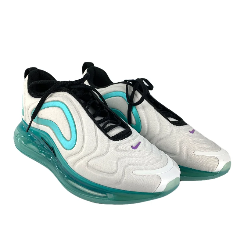 Men's Moisture-Wicking Boots NIKE/AIR MAX 720/Low-Sneakers/US9/WHT