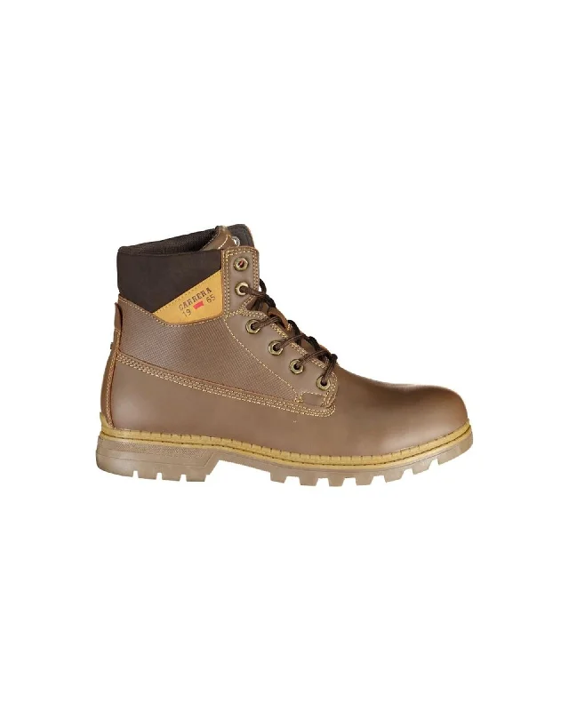 Men's Soft Boots Carrera  Mens Chelsea Ankle Boots Brown