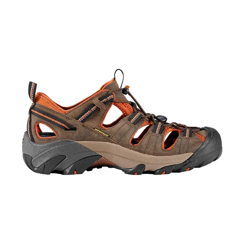 Best Price On Lightweight Shoes KEEN Men's Arroyo II - Black Olive/Bombay Brown