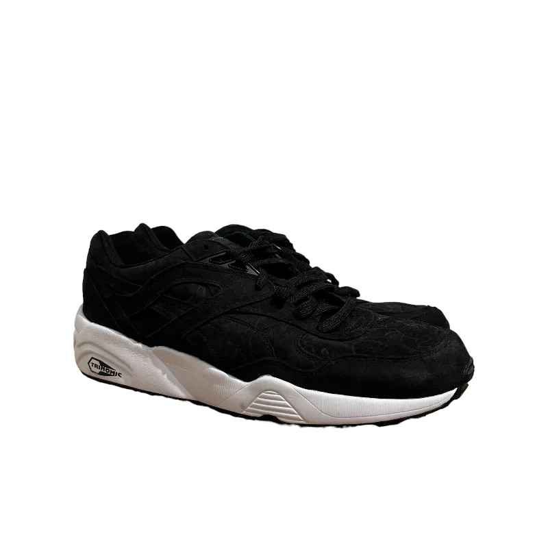 Men's Odor-Resistant Shoes A BATHING APE/Low-Sneakers/US8.5/BLK/Leather/35884501