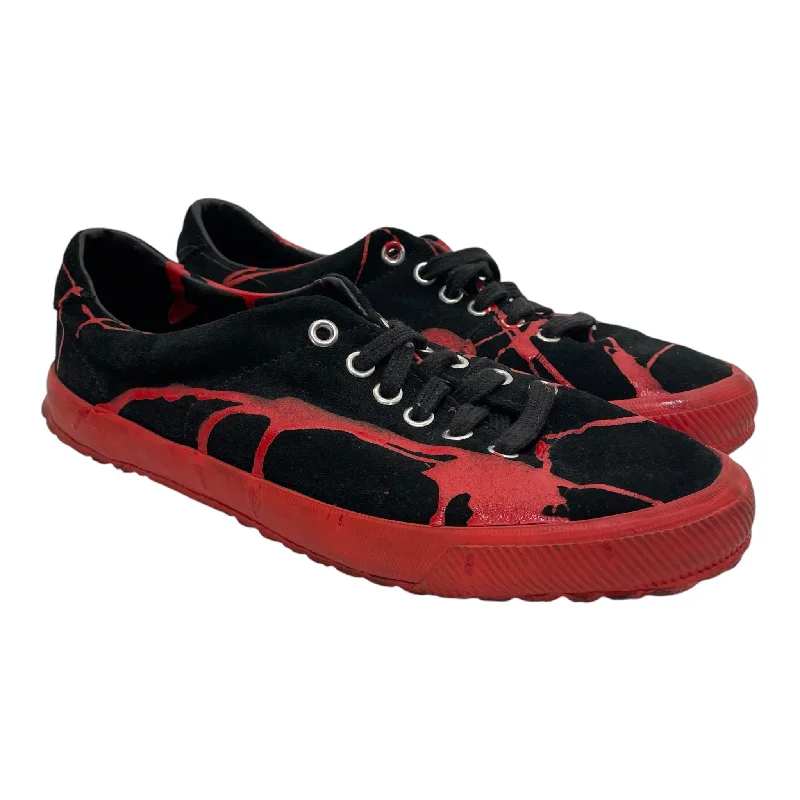 Men's Moisture-Wicking Boots COMME des GARCONS/Low-Sneakers/EU 39/All Over Print/Suede/BLK/SPLATTER Men's Moisture-Wicking Boots COMME des GARCONS/Low-Sneakers/EU 39/All Over Print/Suede/BLK/SPLATTER