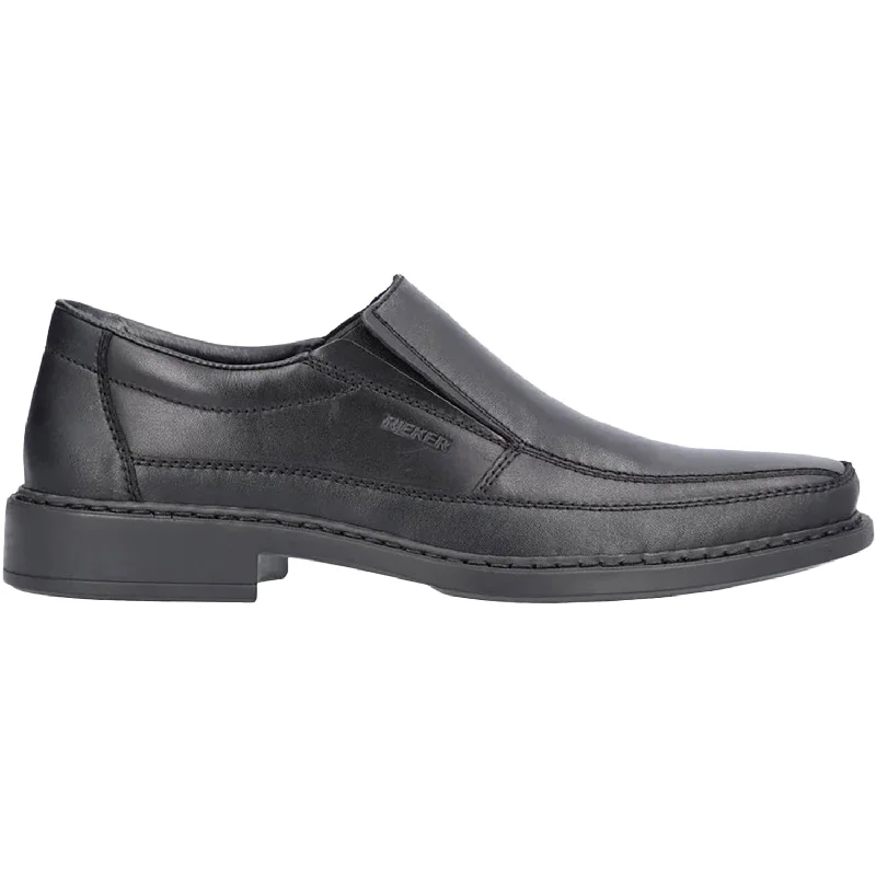 Men's Moisture-Wicking Boots Men's Rieker B0873-00 Maurice 73 Schwarz/Nero Leather