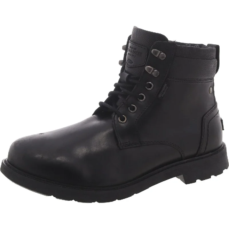 Men's Waterproof Boots Nunn Bush Mens Leather Lace-Up Combat & Lace-Up Boots