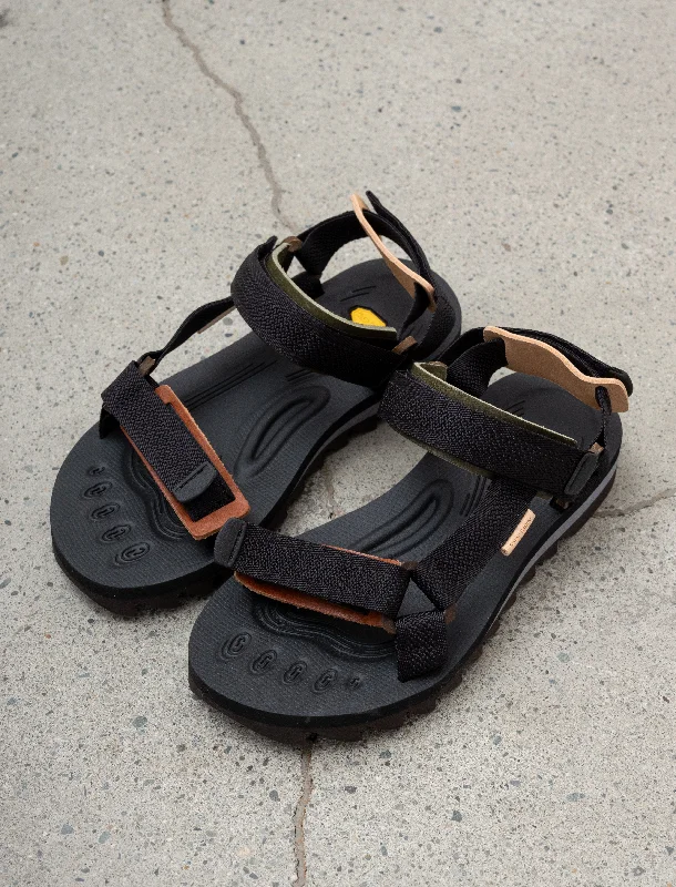 Men's Breathable Boots Webb Leather Sport Sandals Multi Brown