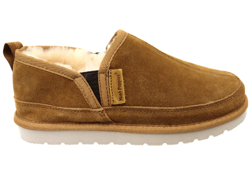 Men's Casual Shoes Hush Puppies Leopold Mens Comfortable Wide Fit Slippers