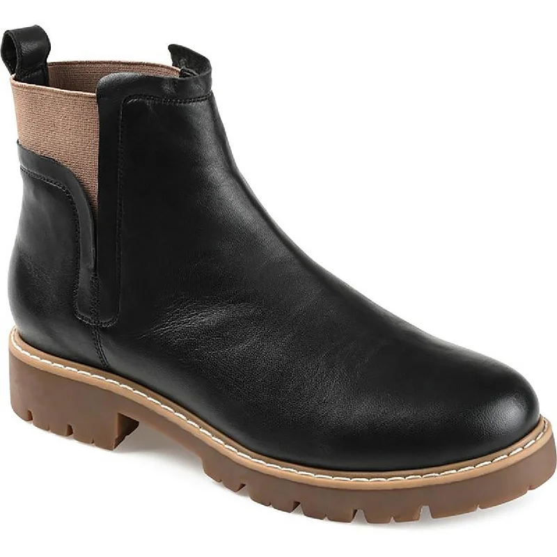 Men's Temperature-Regulating Boots Journee Collection Mens Pull On Flat Chelsea Boots