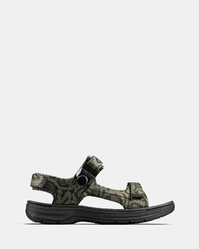 Men's Premium Shoes Cur Sandal 2 M Green Textile